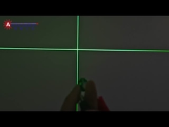 Modul Dioda Laser Garis Silang 520nm 10MW Alat Penyelarasan Laser Sinar Hijau dan Alat Self-Leveling