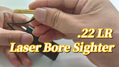 .22 LR LASER BORE SIGHTER UNTUK PITOL DAN PENGIRIMAN BESI DAN OPTICS SCOPE ZEROING