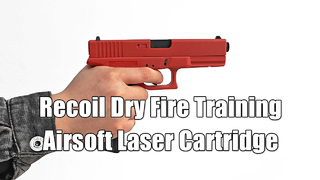 Kartrid Laser Moncong Getaran Latihan Kebakaran Kering Mundur untuk Pistol Airsoft