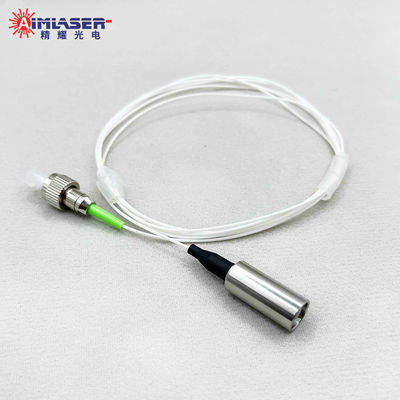 405nm - 1550nm Aspheric Lenses Collimator With Tilted End Fiber
