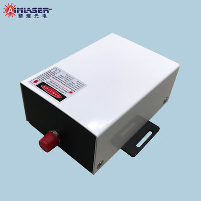 Modul laser serat RGB dengan kontrol Bluetooth dan serat yang menyebarkan cahaya untuk pencahayaan panggung