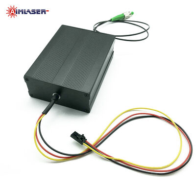 Modul Diod Laser Tunggal Mode yang Terkopel Serat 660 nm 50 mW 4μm dengan Driver Modulasi TTL