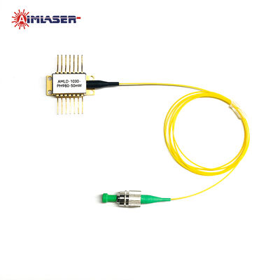 1310nm 1550nm DFB Butterfly Package Fiber-Coupled Laser Diode Module dengan TEC dan Isolator Optik (Optional Driver)